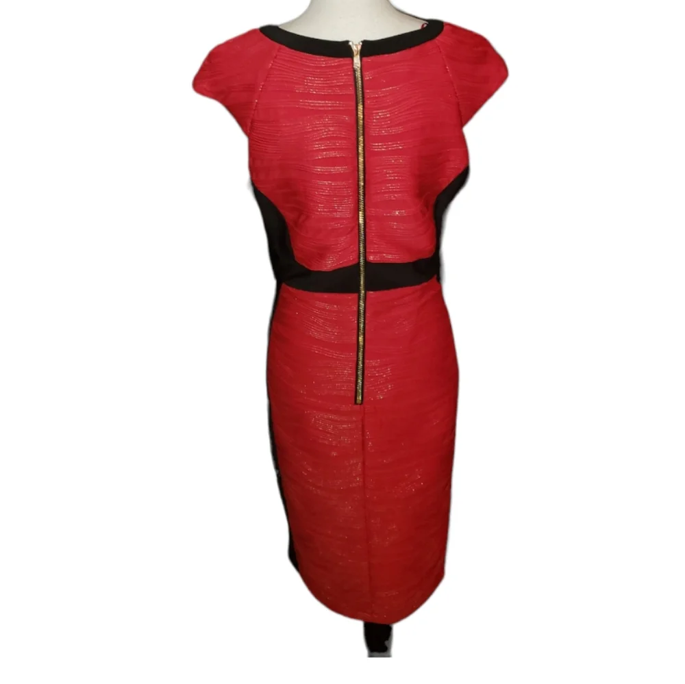 Red and Black Dress by Jax - Picture 3 of 10